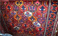 Persian Bakhtiari pure wool handmade rug,