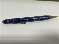 Morgan Vintage Mechanical Pencil with a blue