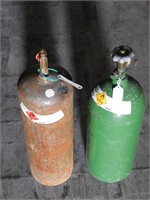 P729-  Small Oxygen/Acetylene Bottles