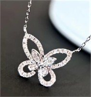 Natural Diamond 18Kt Gold Necklace