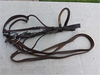 English Bridle with Reins & 5" Bit