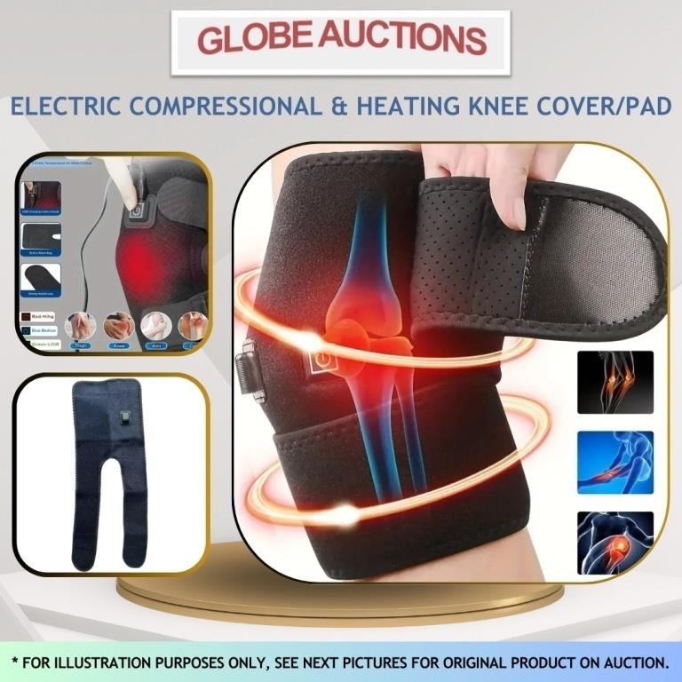 ELECTRIC COMPRESSIONAL & HEATING KNEE COVER/PAD