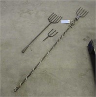 (3) Vintage Fishing Spears