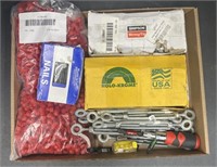 (ZZ) Box Lot Of Assorted Tools. Includes Bag Of