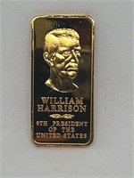 Vintage 1984 1oz President Ignot Harrison