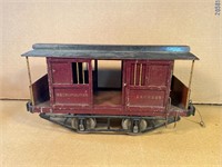 Early Lionel "Jail Car" Metropolitan Express