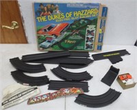 The Dukes of Hazzard racing set, not complete