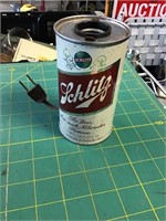 Schlitz beer lamp