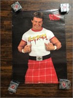 Vintage Roddy Piper WWF Wrestling Poster