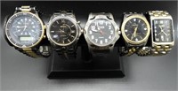 (5) VINTAGE MENS WATCHES