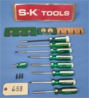 (9) SK "bit" screwdrivers