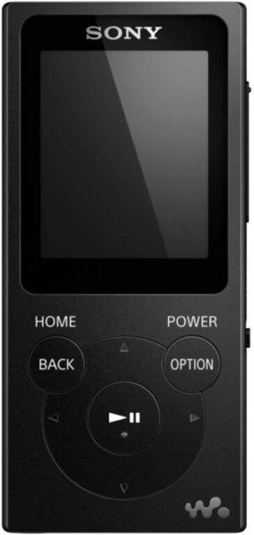 $110-Sony 8GB Walkman, Black - NWE394/B