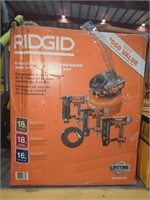 Ridgid 6 Gal Air Compressor & 3 Tool Kit