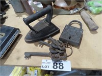 Vintage Iron & Lock