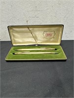 VINTAGE CROSS PENCIL SET MADE IN USA 1/20th gold