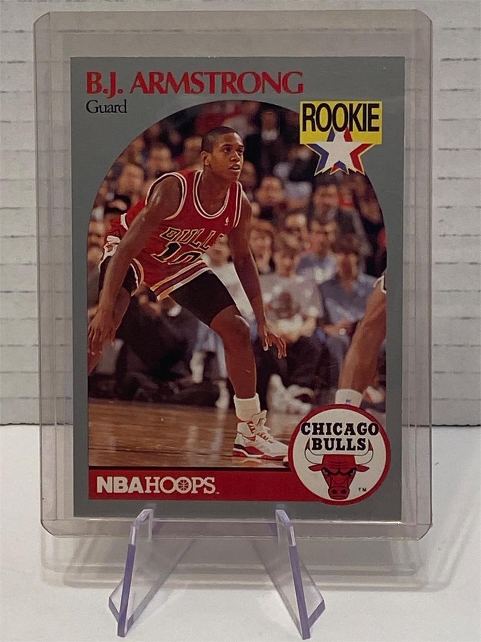 B.J. Armstrong Rookie Card