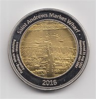 2016 St Andrews NB $2 Trade Token