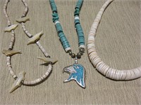 Three Native American Necklaces