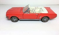 Franklin Mint 1966 Ford Mustang Die Cast Car