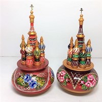 Hand Painted Russian Style Lacquer Music