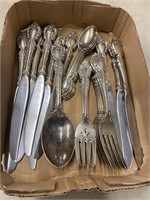 Partial set of heirloom sterling by Oneida