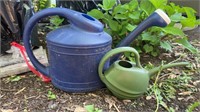 Pair of Watering Cans Plastic