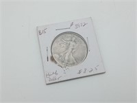 Standing Liberty Silver Half dollar coin 1942