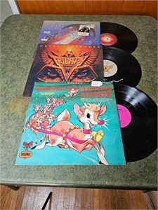 Journey, Triumph & Rudolf Album's LP's