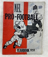 1959 Nfl Pro Football Yearbook