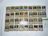 LOT OF 34 VINTAGE POKEMON CARDS