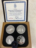 Sterling Olympic proof set.