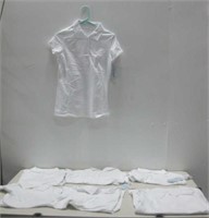 NWT Eight White Cat & Jack Shirts Sz XL