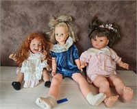 3 Large Vintage Dolls