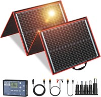 DOKIO 160W 18V Portable Solar Panel Kit  9lb