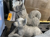 Concrete Dog Statue-Chihuahua