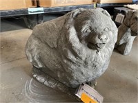 Concrete Dog Statue-Pomeranian