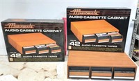 3 Audio Cassette Cabinets