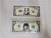 Aaron Judge $1 note, Pennsylvania Souvenir