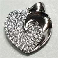 Silver CZ Pendant