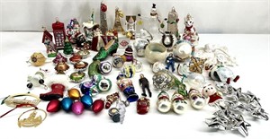 Vintage Glass Holiday Ornaments & More