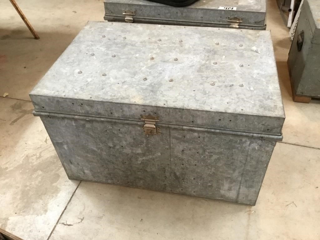 Metal  trunk