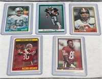 S1 - YOUNG,MARINO,RICE ETC FOOTBALL COLLECTOR CARD