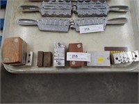 (8) Assorted Jig Head Sinker Molds