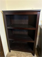 Espresso Open Front Book Shelf