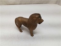 Antique Cast Iron Lion Coin Piggy Bank