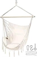 HBlife Hammock Chair Oversized Hanging Rope Swing