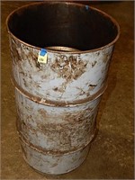 27" T Metal Barrel