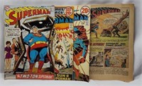 Dc Comics Superman Issues  221, 255, 259, &