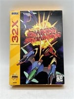 Vintage Sega Genesis Shadow Squadron Video Game