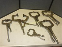 Vice Grip Locking Clamps